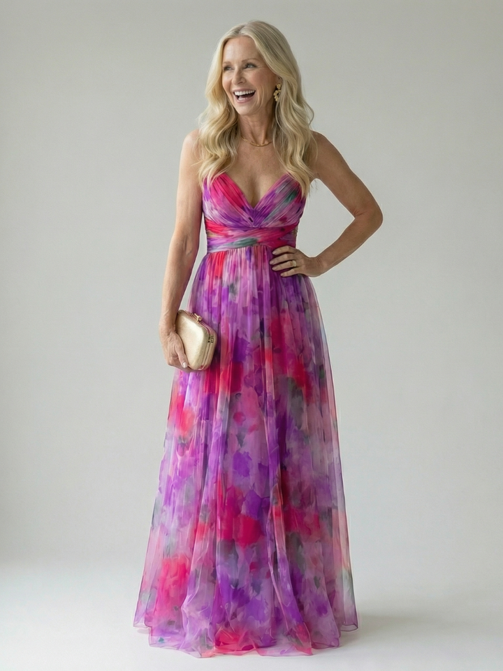 Isel | Vestido maxi suave