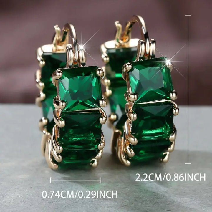 Об earrings Rowena Emeris | Злато