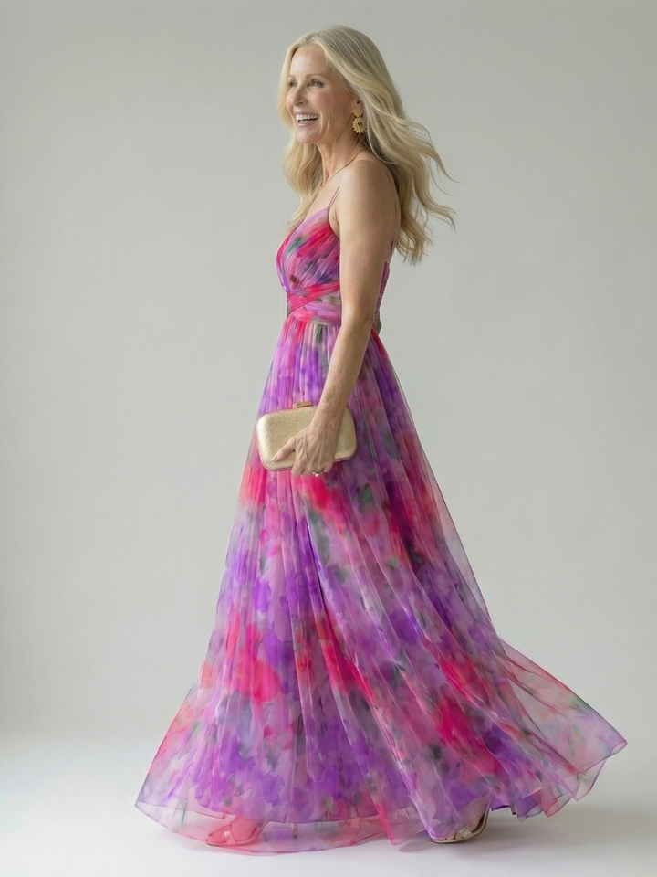 Isel | Vestido maxi suave