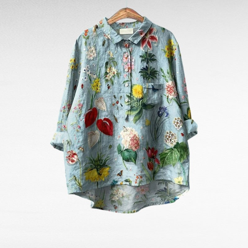 Beatrice | Blusa de Verano Elegante de Lino