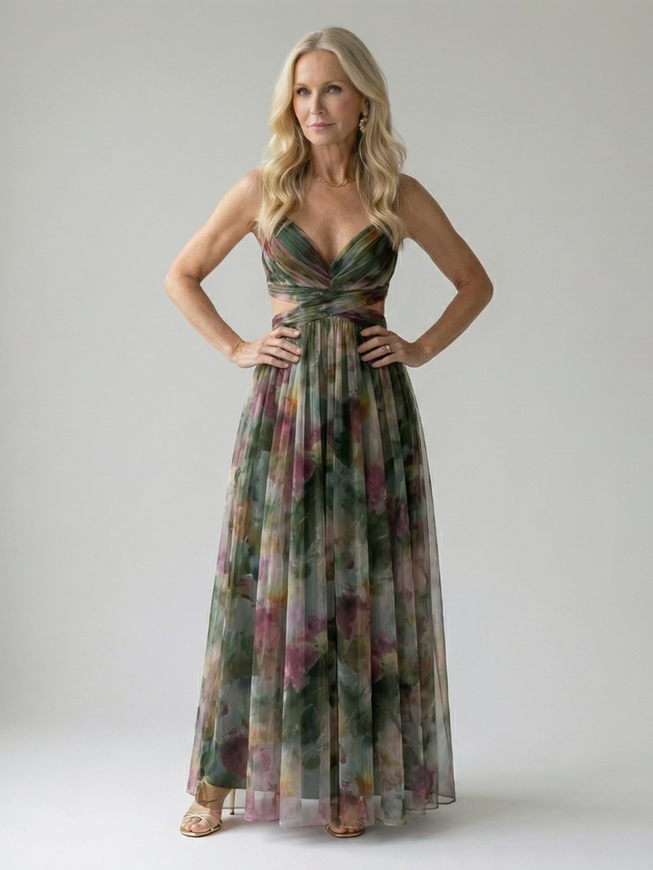 Isel | Vestido maxi suave
