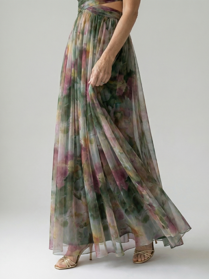Isel | Vestido maxi suave