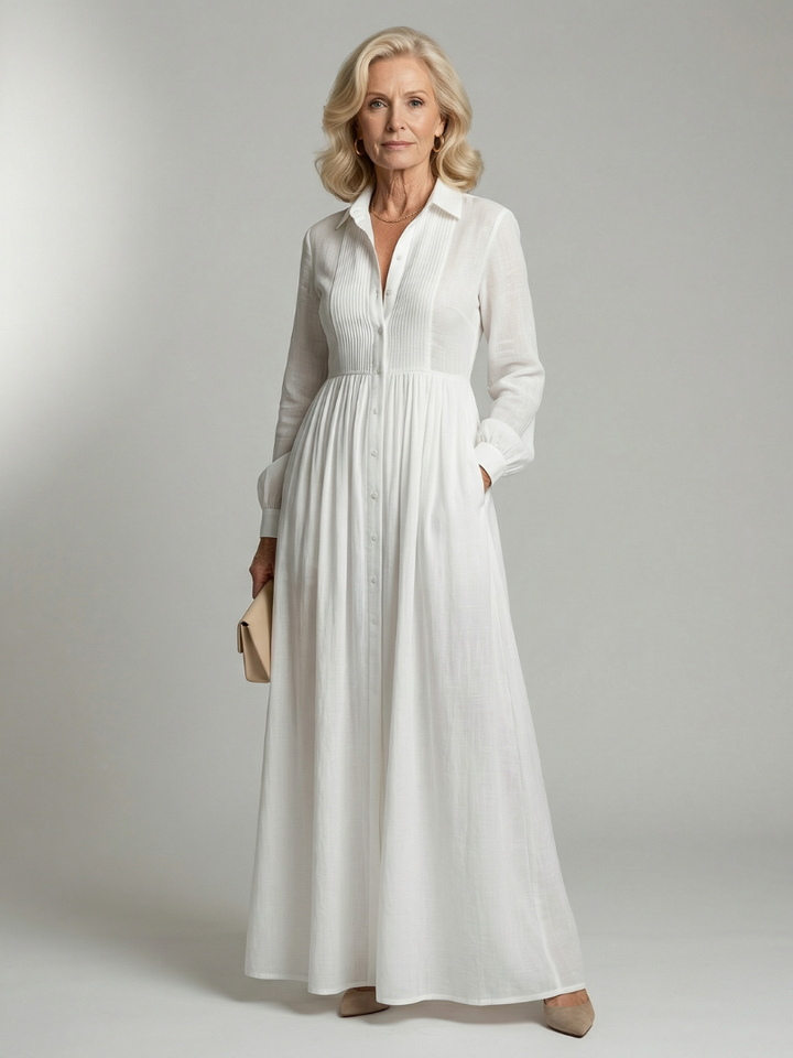 Lioren | Maxi vestido de líneas suaves