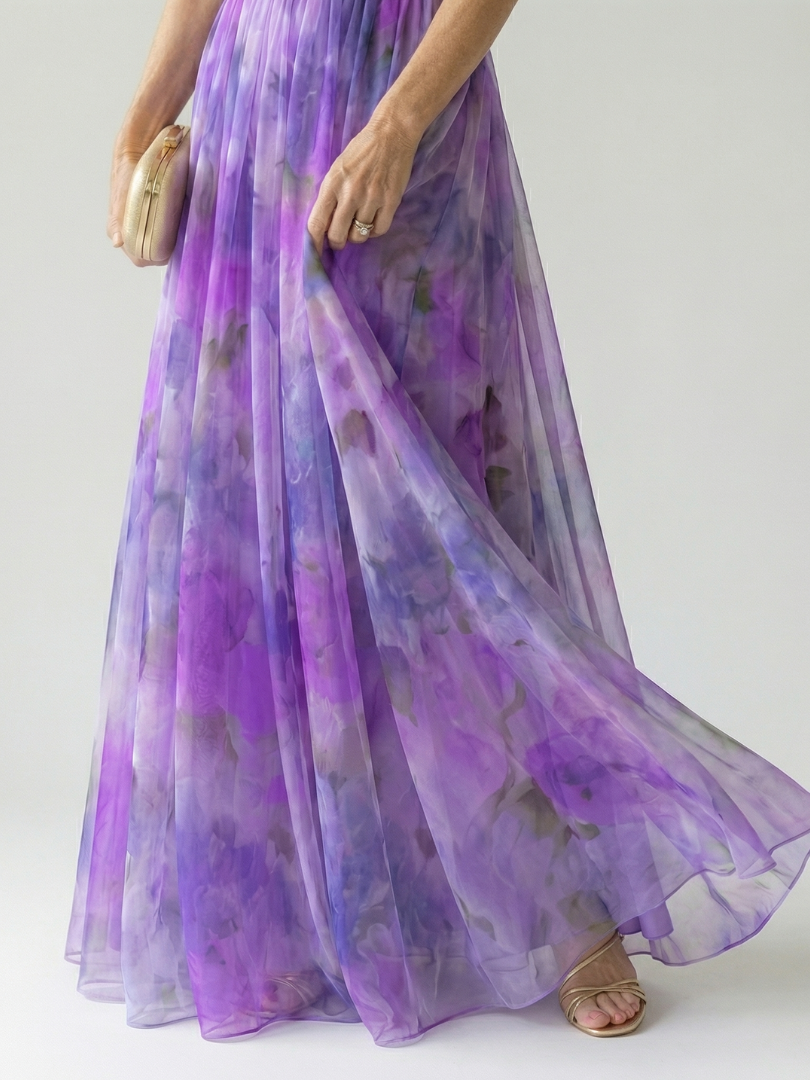 Isel | Vestido maxi suave