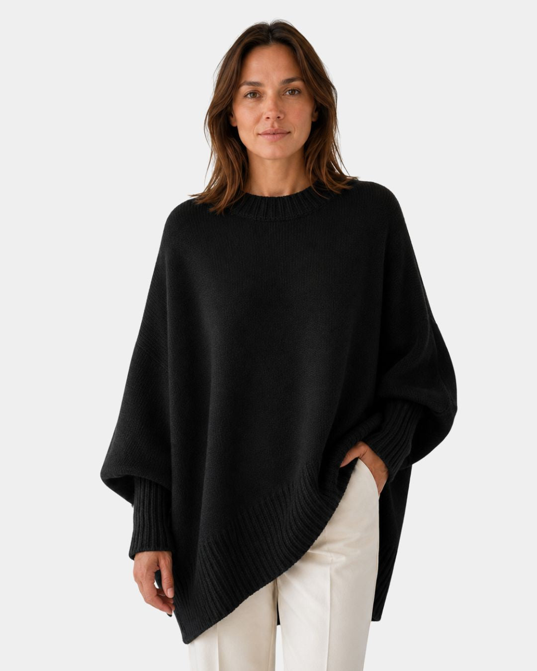 Мелодия | Oversize пуловер Елегантност без усилие