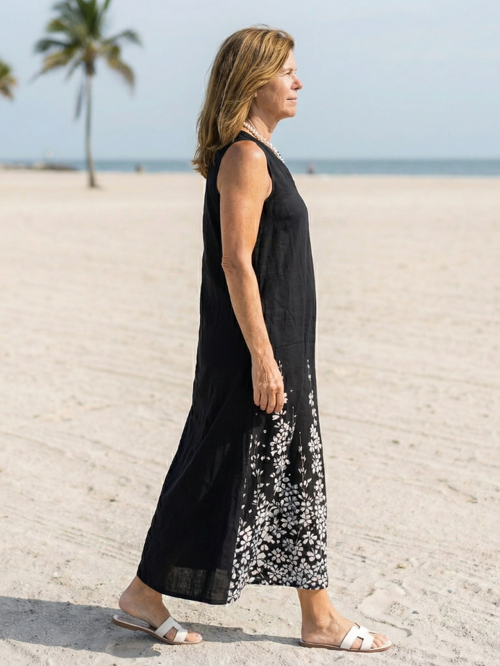 Elowra | Vestido largo "Brisa nocturna"