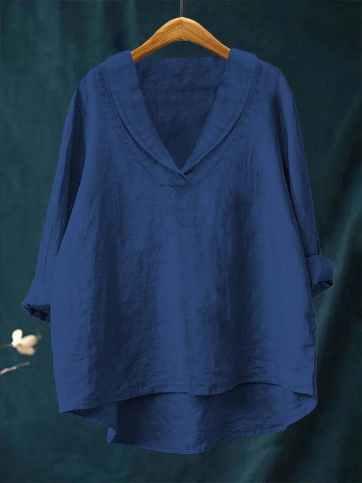 Samantha | Camisa de Lino Elegante de Verano