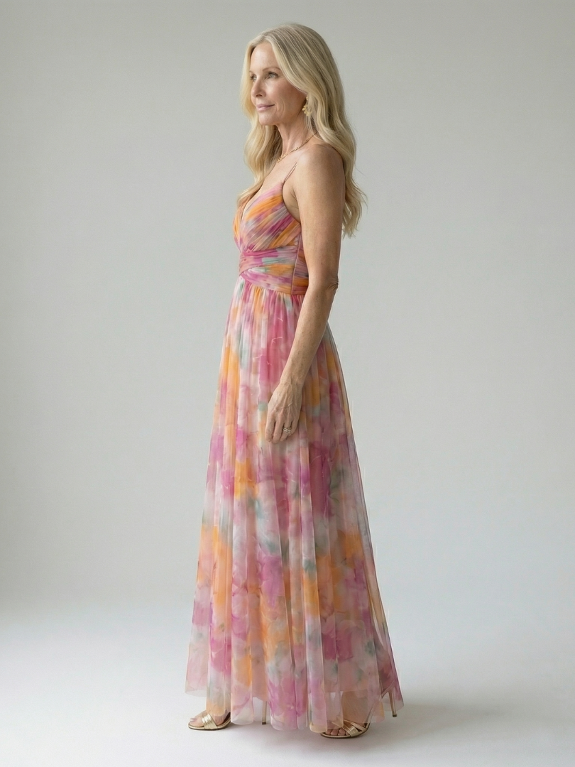 Isel | Vestido maxi suave