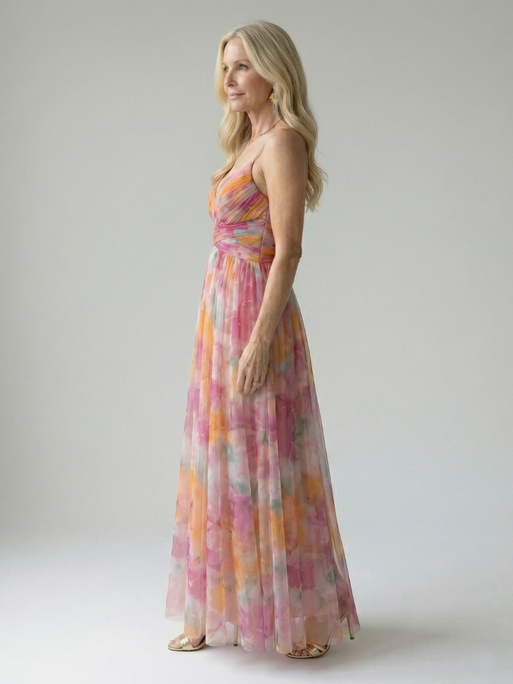 Isel | Vestido maxi suave