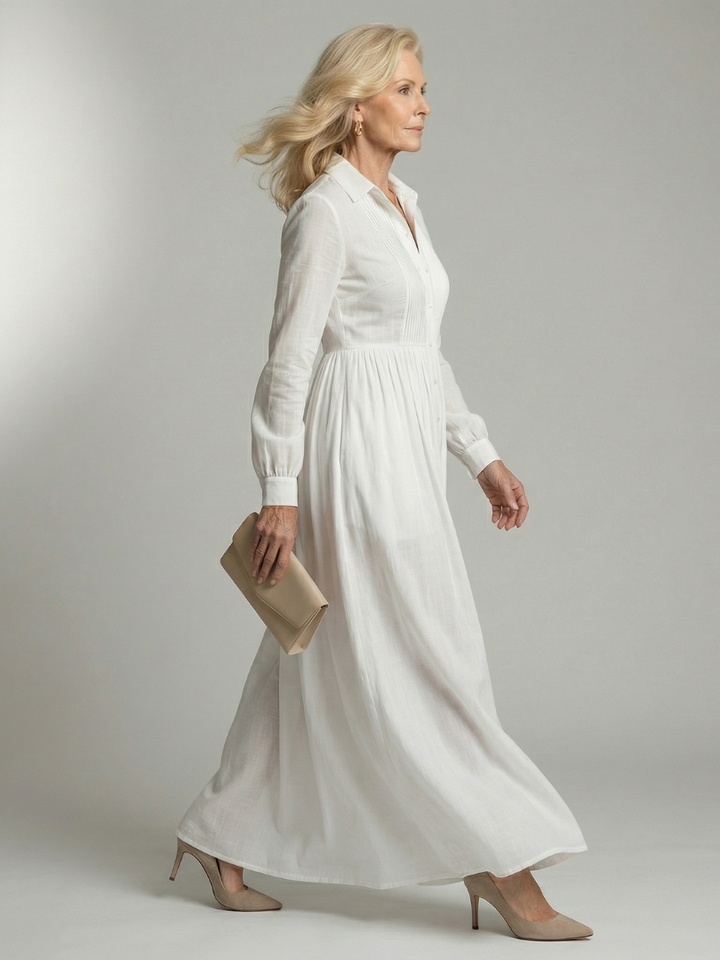 Lioren | Maxi vestido de líneas suaves