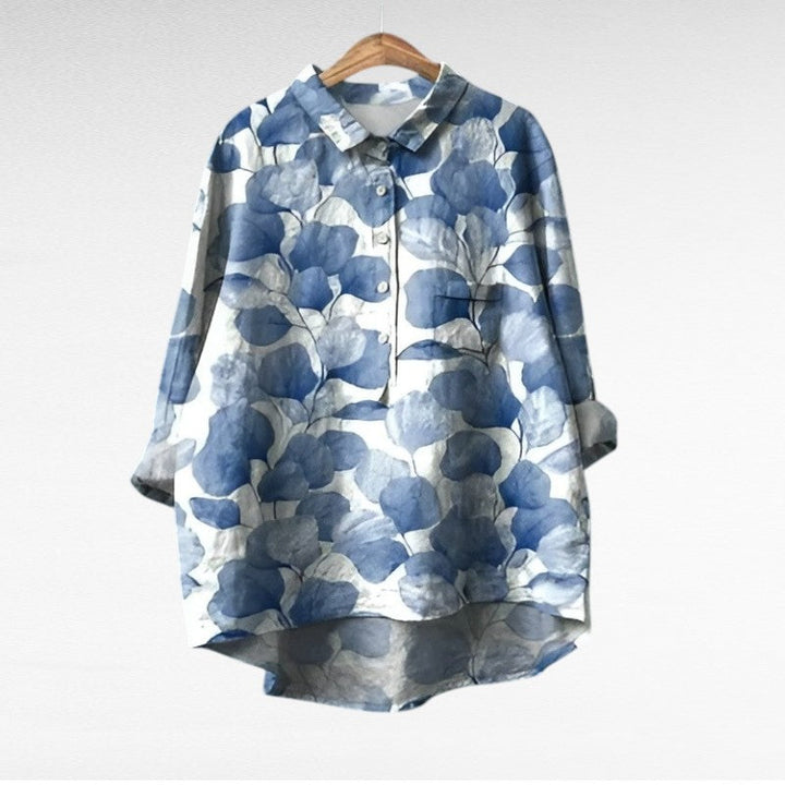 Kamil | Blusa de Lino Elegante de Verano