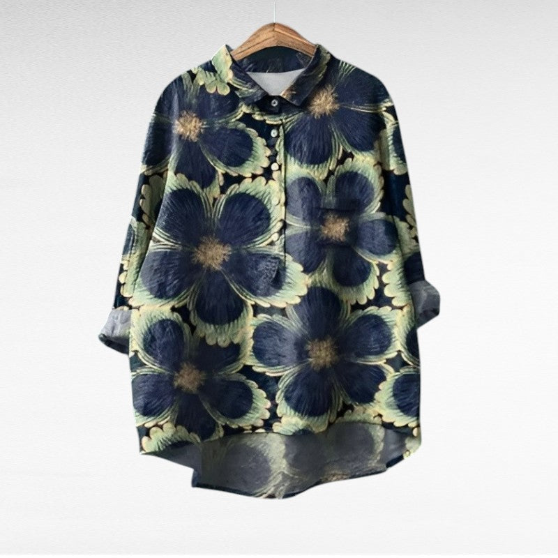 Kamil | Blusa de Lino Elegante de Verano