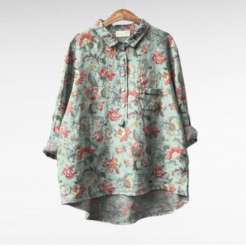Kler | Blusa de Lino Elegante de Verano