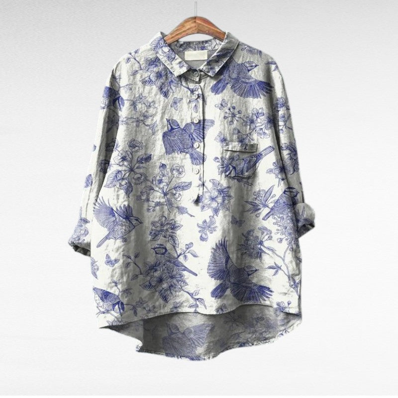 Kler | Blusa de Lino Elegante de Verano