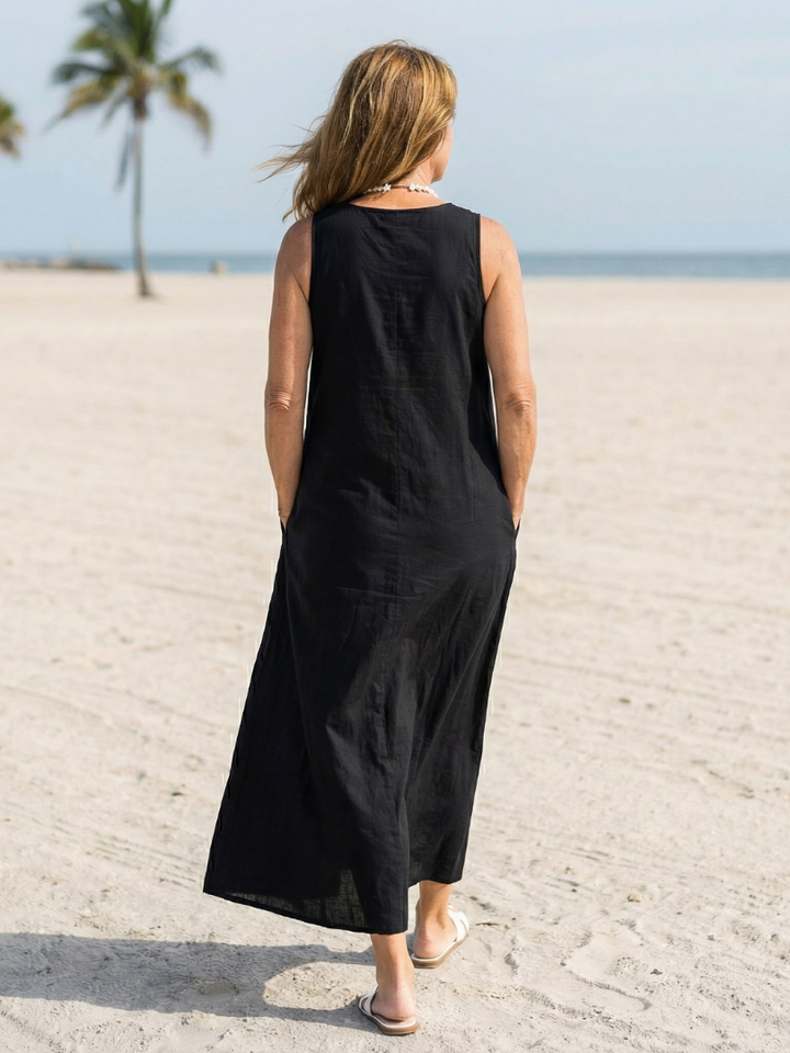 Elowra | Vestido largo "Brisa nocturna"