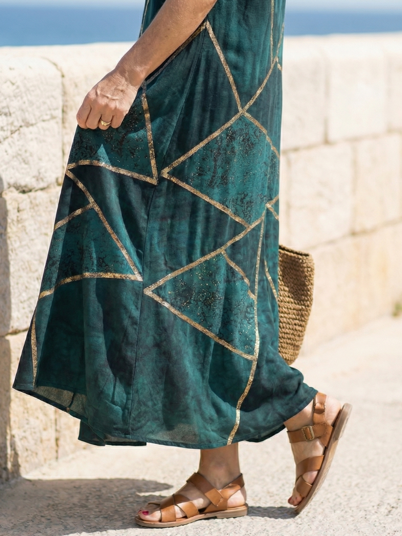 Saelle | Vestido Midi con Agua Relajante