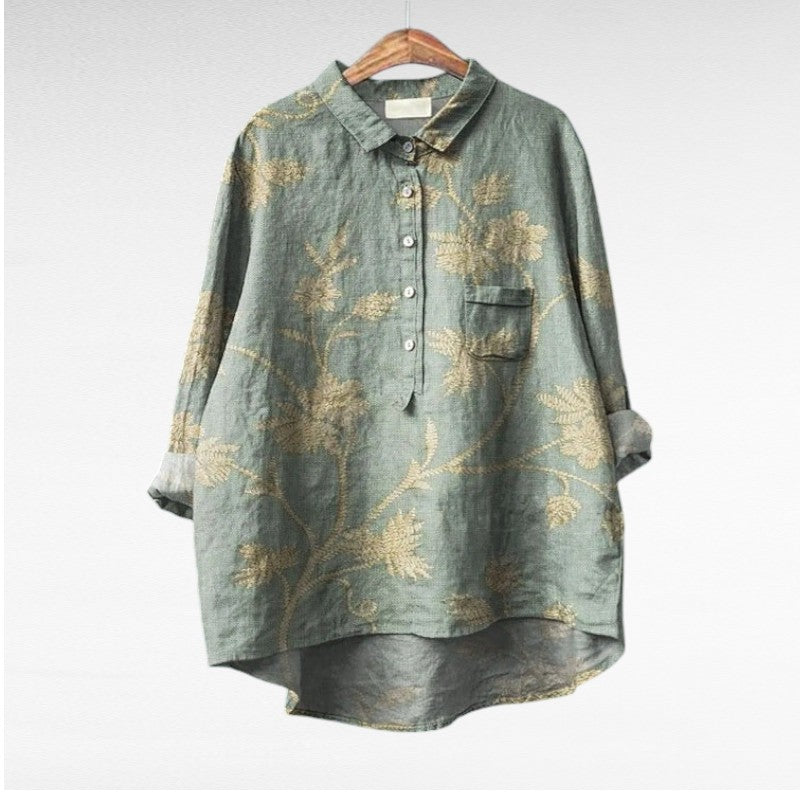 Kler | Blusa de Lino Elegante de Verano