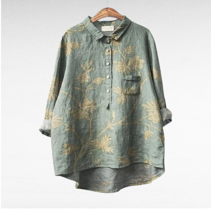 Kler | Blusa de Lino Elegante de Verano