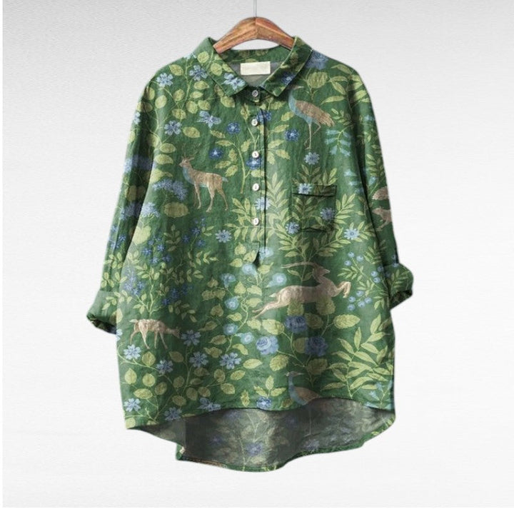 Kler | Blusa de Lino Elegante de Verano