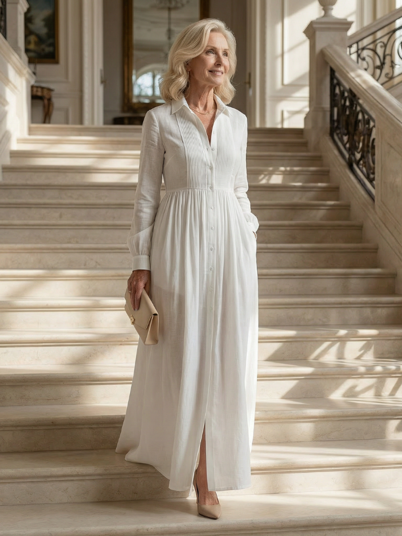 Lioren | Maxi vestido de líneas suaves