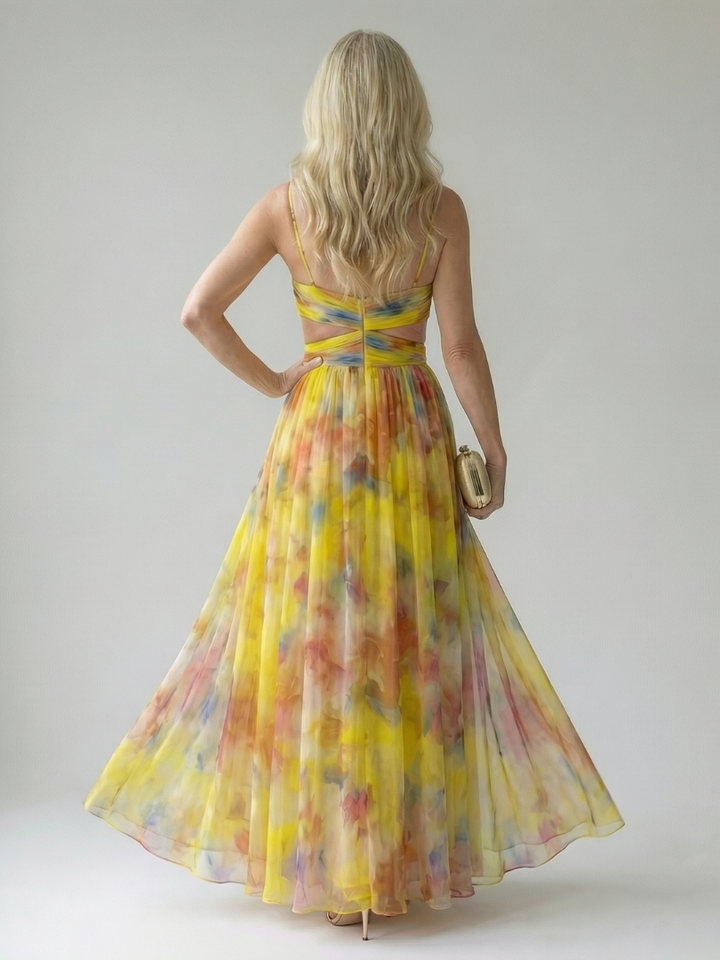 Isel | Vestido maxi suave