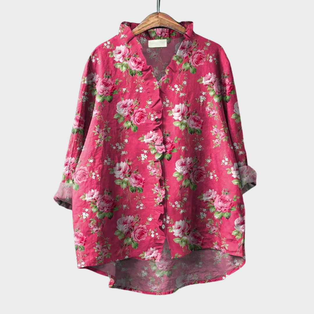 Tara | Camisa de Verano Elegante de Lino