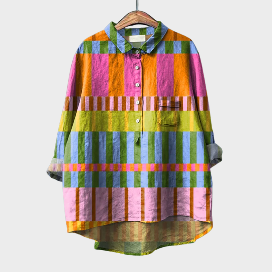 Bursztyn | Elegante Blusa de Verano de Lino