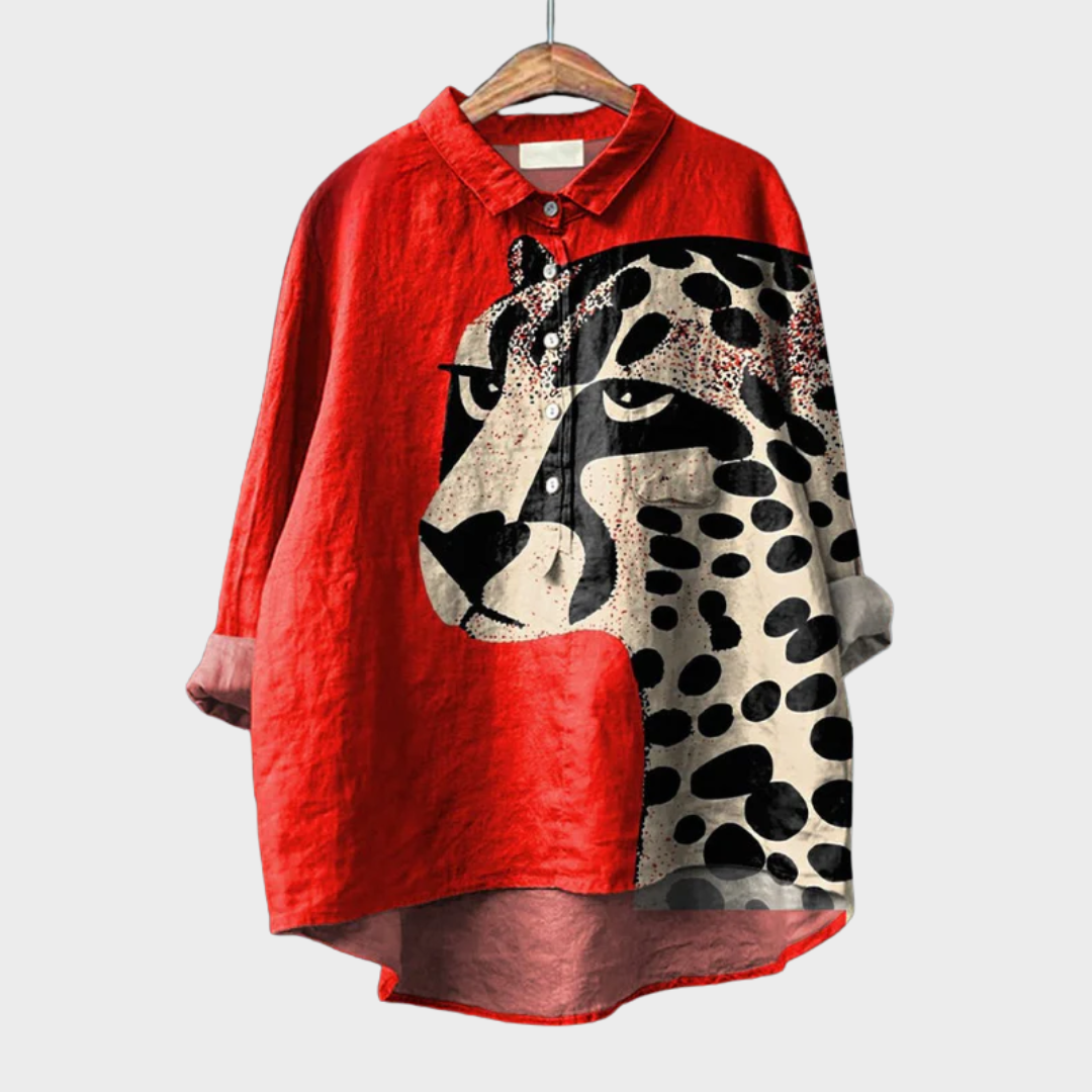 Nala | Blusa de Lino Elegante de Verano