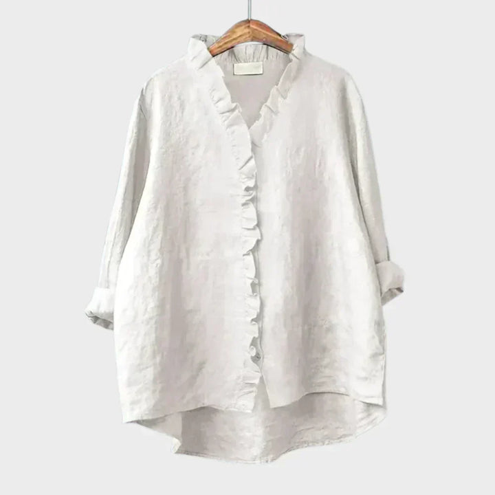Eline | Blusa de Verano Elegante de Lino