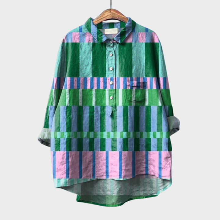 Bursztyn | Elegante Blusa de Verano de Lino