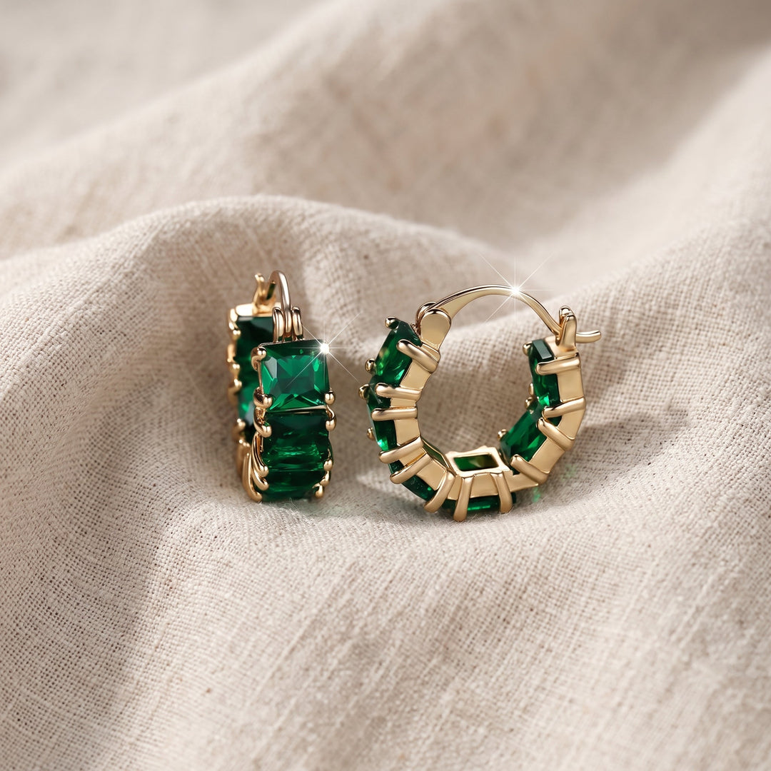 Об earrings Rowena Emeris | Злато
