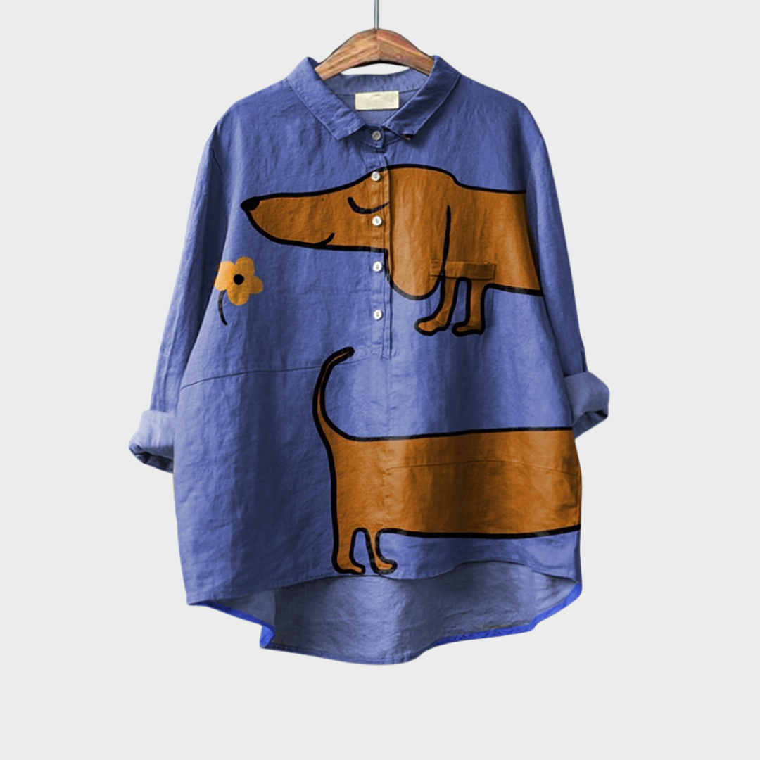 Amelie | Camisa de Verano Elegante de Lino