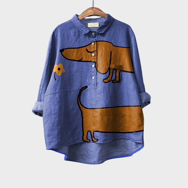 Amelie | Camisa de Verano Elegante de Lino