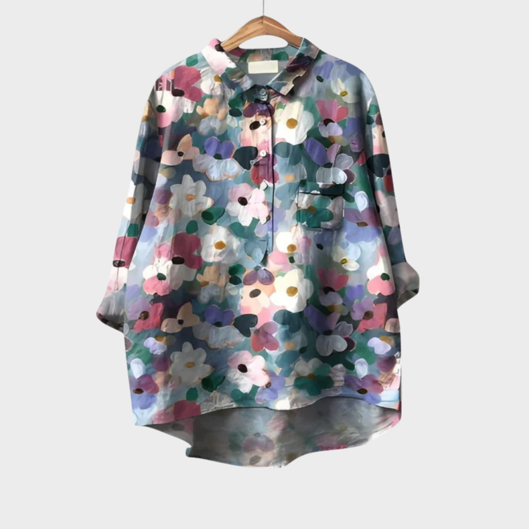 Eliz | Camisa de Verano Elegante de Lino