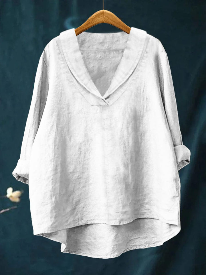 Samantha | Camisa de Lino Elegante de Verano