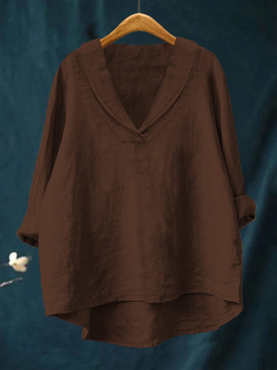 Samantha | Camisa de Lino Elegante de Verano
