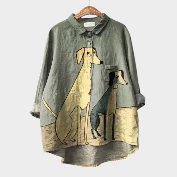 Amelie | Camisa de Verano Elegante de Lino
