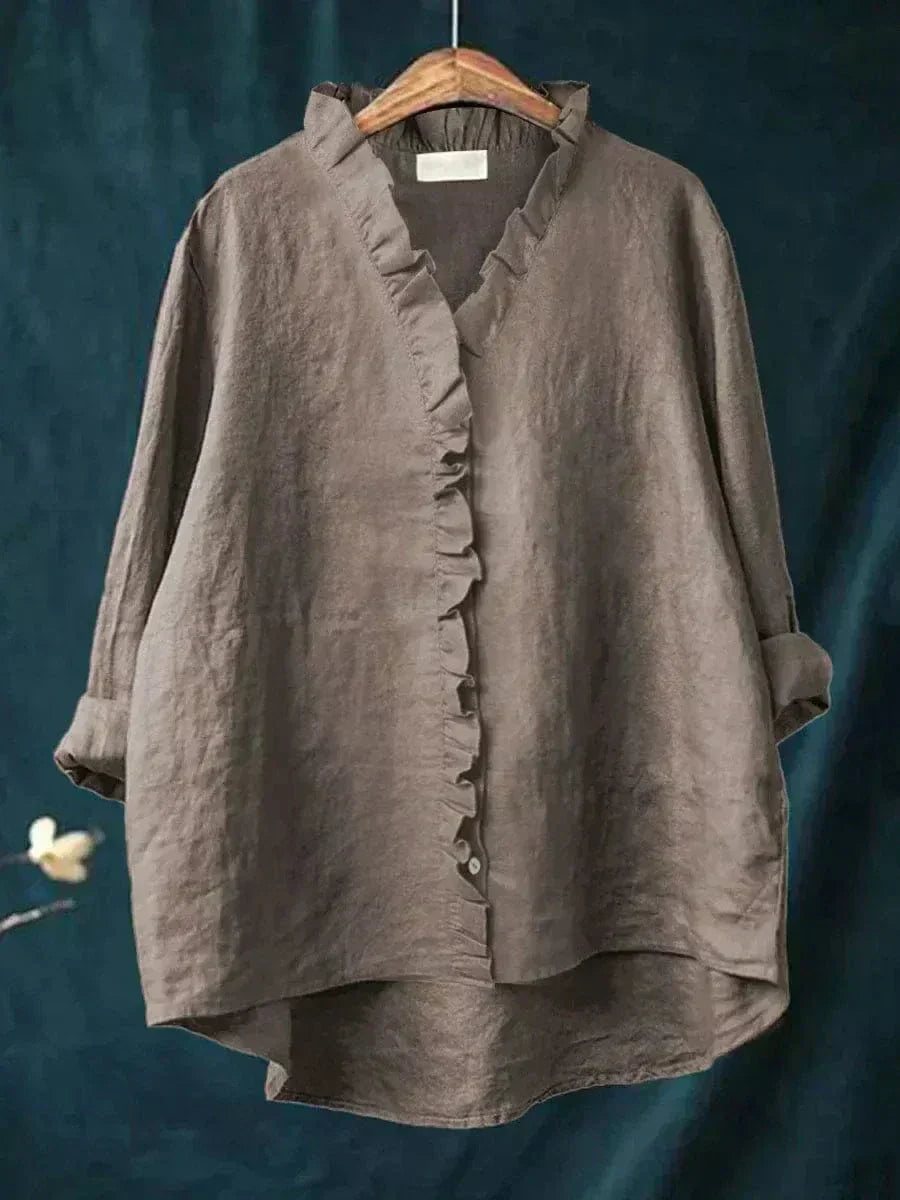 Eline | Blusa de Verano Elegante de Lino