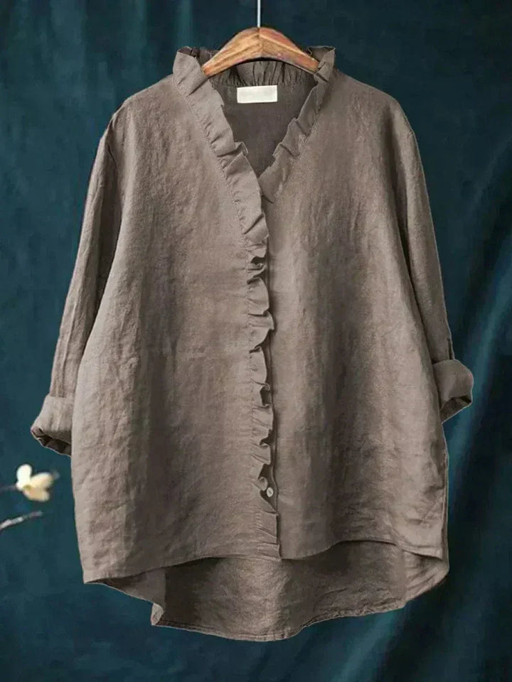 Eline | Blusa de Verano Elegante de Lino