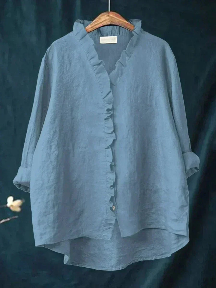 Eline | Blusa de Verano Elegante de Lino