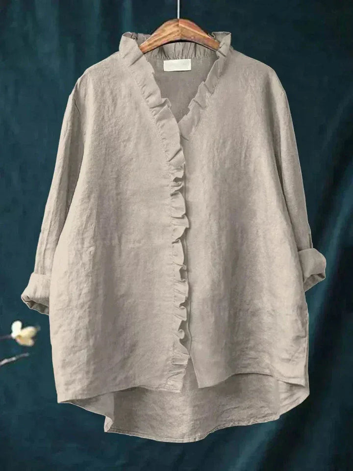 Eline | Blusa de Verano Elegante de Lino