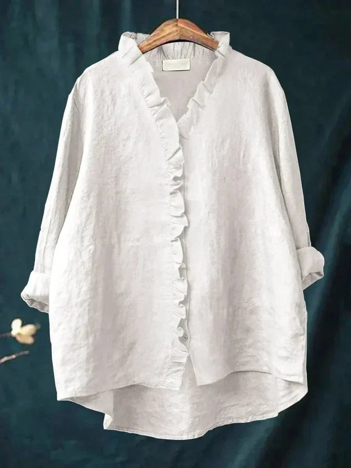 Eline | Blusa de Verano Elegante de Lino