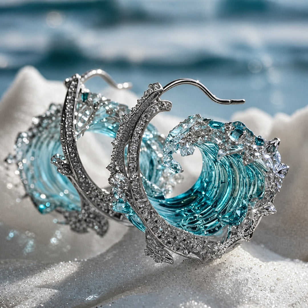 Винтидж обеци Ocean&