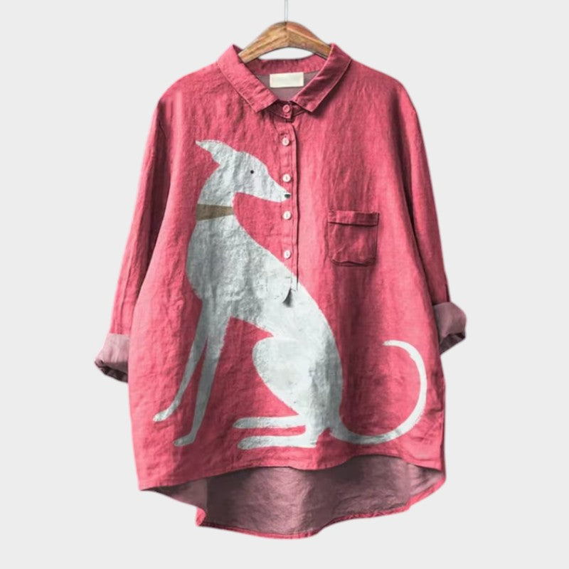 Amelie | Camisa de Verano Elegante de Lino