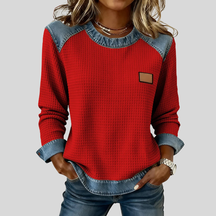 Суитшърт Grace Waffle