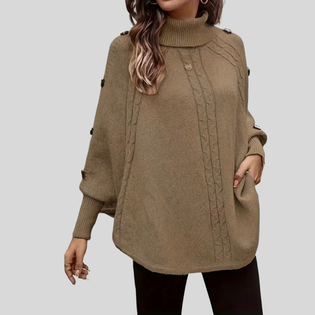 Суитчър с Cable Knit Mae